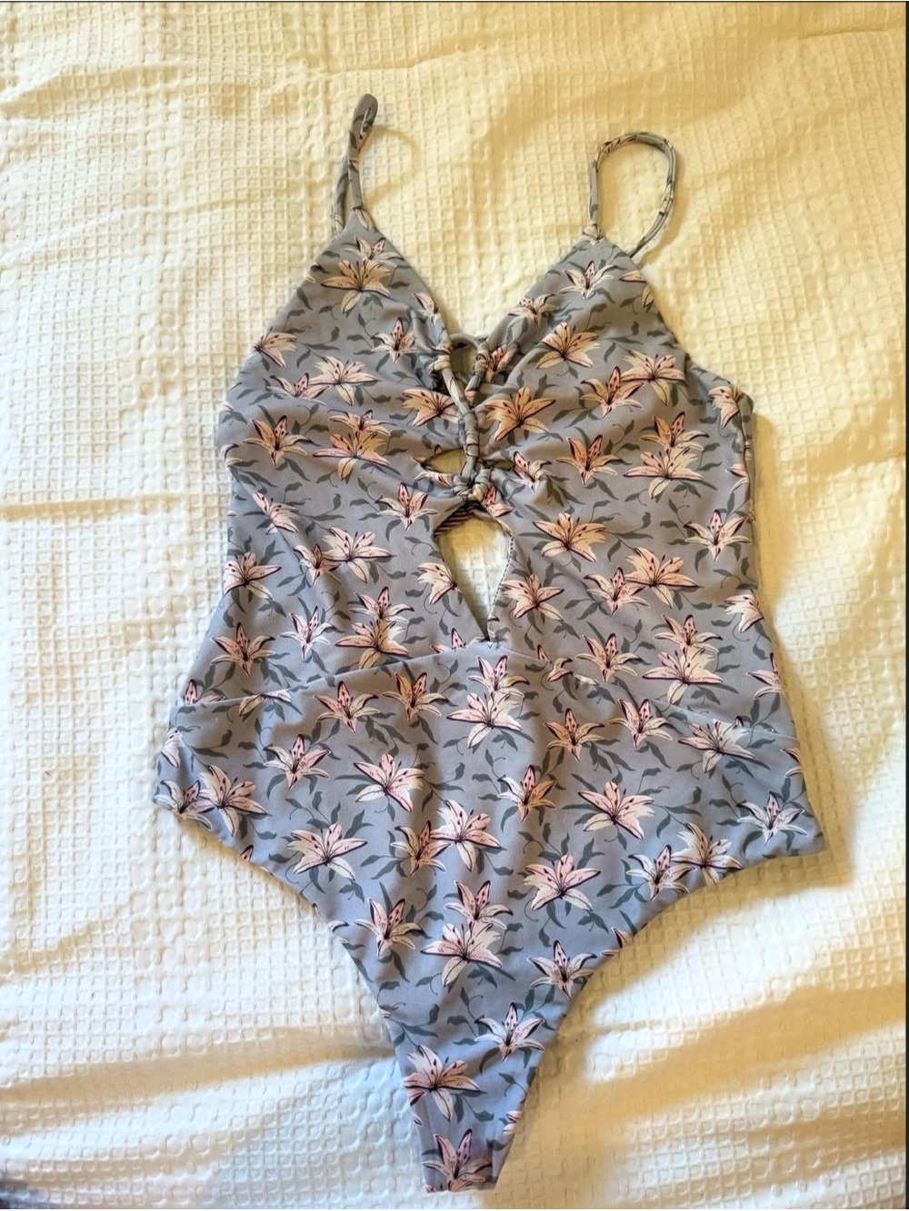 acacia swimwear Kikomo One-Piece in a Floral Print